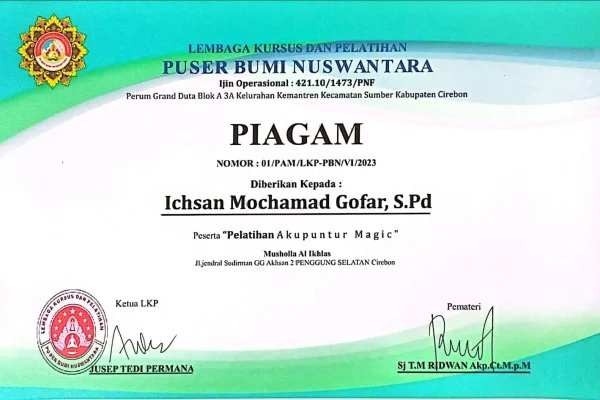 piagam pbn 2
